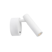 Nova Luce Clip - applique murale avec interrupteur - 8 x 3,4 x 11 cm - 3W LED inclus - blanc