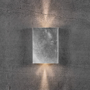 Nordlux Fold - applique murale extérieure - 15 x 4,5 x 21 cm - 2 x 5W LED inc. - IP54 - acier galvanisé
