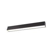 Maxlight Linear - plafonnier - 57 x 5 x 6,5 cm - 18W LED dimmable inclus - noir