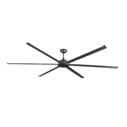 Faro Rotterdam 30 XXL - ventilateur de plafond - Ø 300 cm - noir mat