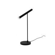 Artdelight Harper - lampe de table avec détecteur de mouvement - 14 x 14 x 52,5 cm - 6W LED dimmable inclus - noir