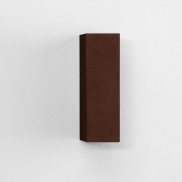 Nova Luce Orion - applique murale extérieure - 8 x 16 x 4,5 cm -  4W LED inclus - IP54 - corten