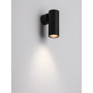 Nova Luce Mor - applique murale - 4 x 7 x 10 cm - noir