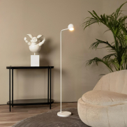 Lucide Comet - lampadaire rechargeable - 38,1 x 22 x 138 cm - 3 step dimmer - 3W dimmable LED inclus - blanc