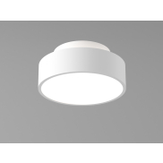 Artdelight Chicago - plafonnier - Ø 15 x 6,8 cm - 9,8W LED dimmable inclus - blanc