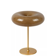 Lucide Sentino - lampe à poser - Ø 30 x 37 cm - taupe