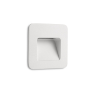 Faro Nase - applique encastrée - 9,4 x 5,7 x 9,4 cm - 2,9W LED inclus - IP44 - blanc mat