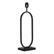 Searchlight - pied de lampe de table - 20 x 13 x 55 cm - noir mat