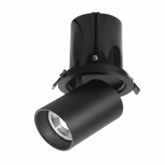 Nova Luce Juno - spot encastré - Ø 96 mm, dimension d’encastrement Ø 85 mm - 15W LED incluse - noir