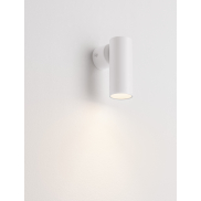Nova Luce Mor - applique murale - 4 x 7 x 10 cm - blanc
