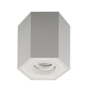 Zuma Line Polygon CL R - spot en saillie 1L - 12 x 12 cm - blanc