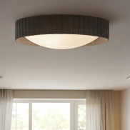 Nordlux Corato 50 - plafonnier - Ø 52 x 11 cm - gris