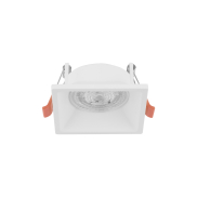 Nova Luce Staff - spot encastré - 75 x 75 mm, 70 x 70 mm format encastré - blanc sable