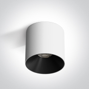 ONE Light Wall & Ceiling LED - spot en saillie 1L - Ø 10 x 10 cm - 18W LED inclus - blanc