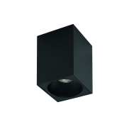 Nova Luce Nido - spot en saillie - 9,5 x 9,5 x 14,5 cm - noir sable
