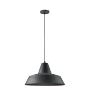 VK Lighting Sosta - suspension - Ø 30 x 121 cm - noir