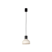 Faro Kombo - lampe suspendue - Ø 20 x 20 cm - beige et noir
