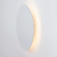 Nova Luce Cyrcle - applique murale - Ø 22 x 3,2 cm - 12W LED inclus - blanc sable