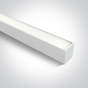 ONE Light LED Linear Profiles - système linéaire - 150 x 7,5 x 7,5 cm - 50W LED inclus - blanc - couleur de lumière blanche