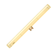 Segula Ampoule LED - Linéaire - Ø 3 x 30 cm - S14d - 4W dimmable - 2700K - ambre