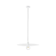 Faro Plat - lampe suspendue - Ø 50 cm - blanc mat