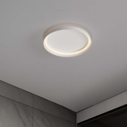 Nova Luce Ormi - plafonnier - Ø 45 x 7 cm - 38W dimmable LED inclus - blanc sablé