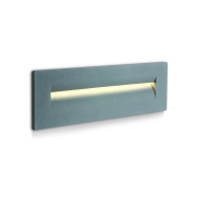 ONE Light Dark Light - applique murale encastrée - 25 x 7,3 x 8,7 cm - 8,5W LED inclus - IP65 - gris