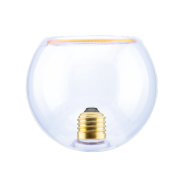 Segula Ampoule LED - Globe flottant à l'intérieur - Ø 12,5 x 11,5 cm - E27 - 4,5W dimmable - 2200K - transparent