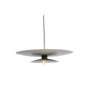 Artdelight Linares - suspension - Ø 50 x 16,5 cm - kaki