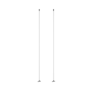 Lucide Linial - système de rails magnétiques - kit câble de suspension - 5 x 1,4 x 200 cm - noir chrome mat