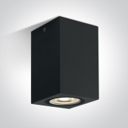 ONE Light Cubi - plafonnier d'extérieur - 6,6 x 6,6 x 11 cm - IP65 - noir
