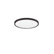 Nova Luce Dixie CCT - plafonnier - Ø 40 x 2,5 cm - LED 36W inclus - noir sable