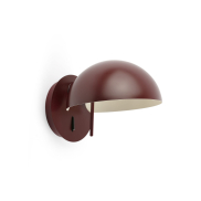 Faro Matilda - applique murale - 18,6 x 16,6 cm - rouge grenat