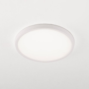 Nova Luce Dixie CCT - plafonnier - Ø 30 x 2,5 cm - 24W LED inclus - blanc sable