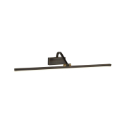 Searchlight LED Picture Lights - applique murale - 70 x 11 cm - 17W LED inclus - noir brossé or