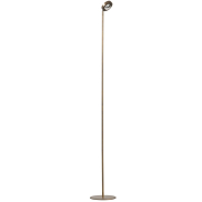 ETH Jake Round - lampadaire - Ø 20 x 154 cm - gradation à 3 niveaux - LED 9W inclus - brun