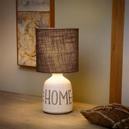 Lucide Cosby - lampe à poser - Ø 16,5 x 32 cm - noir