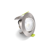 Integral LED Evofire 85 - spot encastrable - Ø 85 mm, Ø 70 mm encastrement - satiné nickel