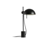 Faro Matilda - lampe de table - 19,6 x 8 x 43 cm - noire