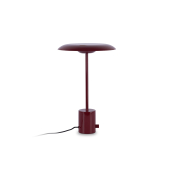 Faro Hoshi - lampe à poser - Ø 26 x 40 cm - 12W LED dimmable inclus - grenat brillant