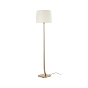 Faro Rem - lampe sur pied - 171 cm - bronze et beige