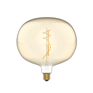 Daylight Italia Lampe LED Ellipse - Ø 22 x 23,5 cm - E27 - 8,5W dimmable - 2200K - ambre