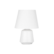 Nova Luce Ada - lampe à poser - Ø 25 x 37 cm - blanc