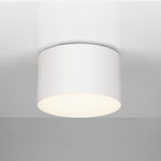 Nova Luce Marsa - plafonnier - Ø 11 x 6,5 cm - 10W LED inclus - blanc sablé