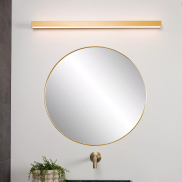 Lucide Alexa - applique murale oblongue - 13W LED inclus - 90 x 8 x 3,6 cm - IP44 - or mat