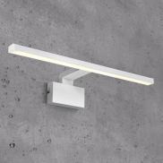 Nordlux Marlee - applique murale - 50 x 13,6 x 6,4 cm - 8,9W LED inclus - IP44 - blanc - blanc chaud (3000K)
