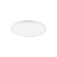 Nova Luce Perfect Profile - plafonnier télécommandé (incl.) - Ø 80 x 10 cm - 80W LED dimmable inclus - 2700K-6000K - blanc