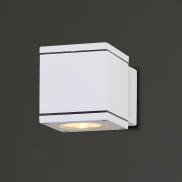 Maxlight Home Square - applique murale - 8 x 11 x 8 cm - IP54 - blanc