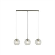 Searchlight Pendants - lampe suspendue - 80 x 20 x 150 cm - argent satiné