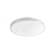 Faro Foro - plafonnier - Ø 36 x 9 cm - 24W LED inclus - IP44 - aluminium